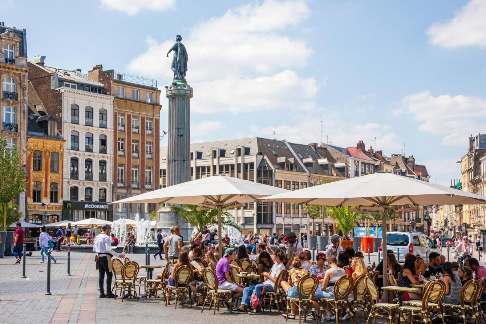 Апартаменты Lille Gare - 2 Pers Incredible View On Lille ! Экстерьер фото